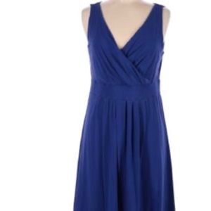 Ladies Lands End fit and flare size L cotton/rayon sundress